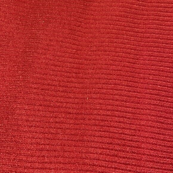 Carmen Marc Valvo Sweater Dolman Sleeve coral Orange Bright Comfy Medium - Picture 3 of 5